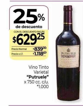 La Anonima Vino tinto varietal oferta