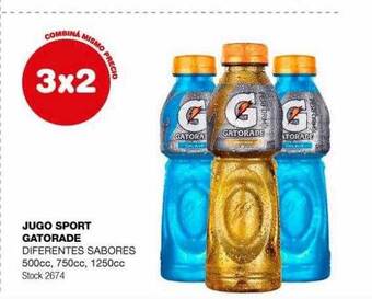 Atomo Conviene Jugo sport gatorade oferta