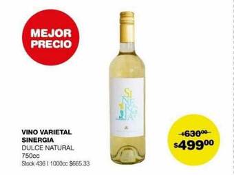 Atomo Conviene Vino varietal sinergia oferta