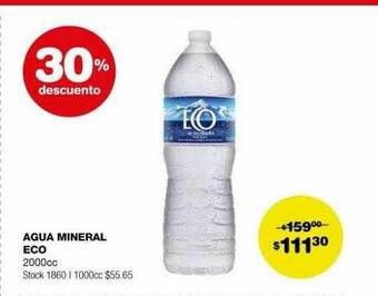Atomo Conviene Agua mineral eco 30% descuento oferta