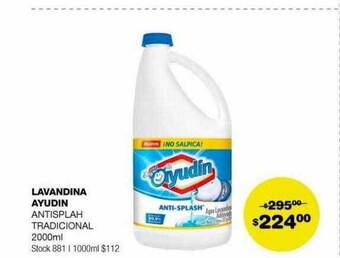 Atomo Conviene Lavandina ayudin oferta