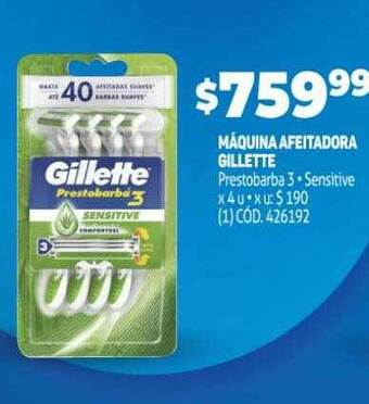 Makro Máquina afeitadora gillette prestobarba 3 oferta