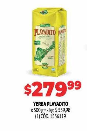 Makro Yerba playadito oferta