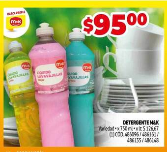 Makro Detergente m&k oferta