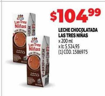 Makro Leche chocolatada las tres niñas oferta