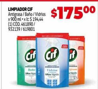 Makro Limpiador cif oferta