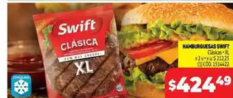 Makro Hamburguesas swift clasica oferta