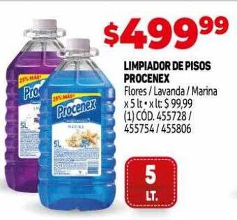 Makro Limpiador de pisos procenex oferta