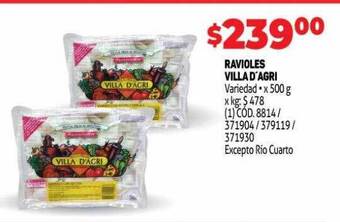 Makro Ravioles villa d'agri oferta