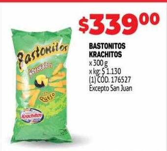 Makro Bastonitos krachitos oferta