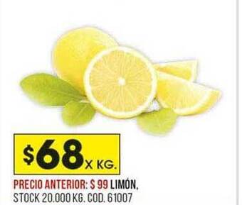 Coto Limón oferta