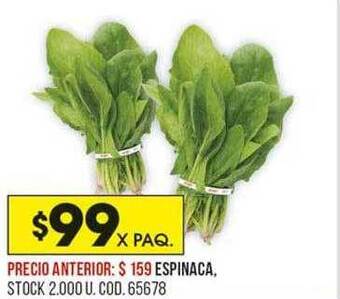 Coto Espinaca oferta