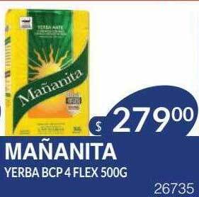 Masivos Mañanita yerba bcp 4 flex oferta