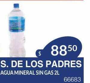 Masivos S de los padres agua mineral oferta