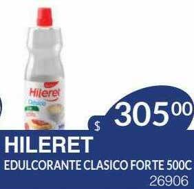 Masivos Hileret edulcorante clasico forte oferta