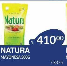 Masivos Natura mayonesa 500g oferta