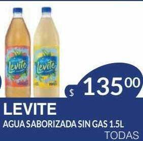 Masivos Levite agua saborizada sin gas oferta