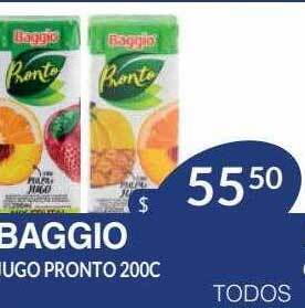 Masivos Baggio jugo pronto oferta