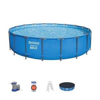 Prestigio Bestway pileta estructural 5,49 x 1,22 mt + bomba + accesorios oferta