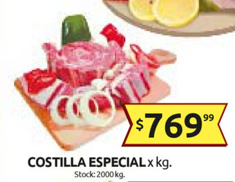 Cordiez Costilla especial x kg. oferta
