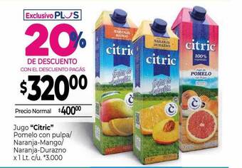 La Anonima Jugo oferta