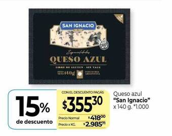 La Anonima Queso azul oferta