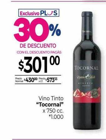 La Anonima Vino tinto oferta