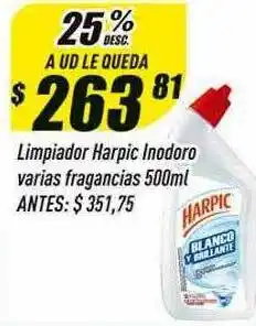 Supermercados Comodin Limpiador harpic inodoro oferta
