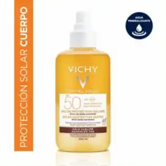 Farmacia Selma Capital soleil fps50 agua realza el bronceado x 200 ml oferta