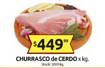 Churrasco de Cerdo x kg