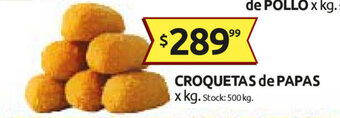 Cordiez Croquetas de Papas oferta