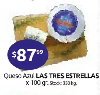 Cordiez La Tres Estrellas Queso Azul x 100gr oferta
