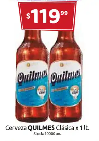 Cordiez Quilmes Clásica Cerveza x 1lt oferta