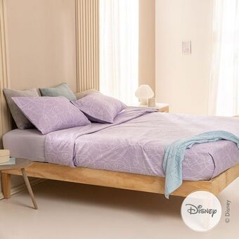 Arredo Juego de sábanas queen size líneas orgánicas mickey oferta