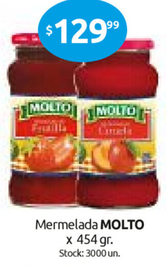 Cordiez Molto Mermelada x 454gr oferta