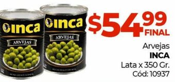 Diarco Inca Arvejas oferta