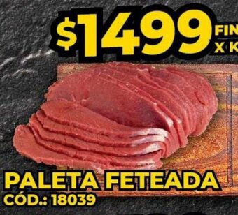 Diarco Paleta Feteada oferta