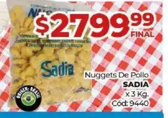Diarco Sadia Nuggets de Pollo oferta