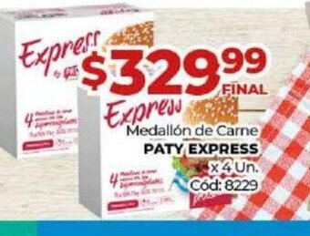 Diarco Paty Express Medallón de Carne oferta