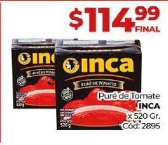 Diarco Inca Puré de Tomate oferta