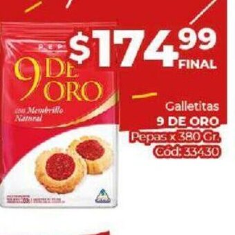Diarco 9 De Oro Galletitas oferta