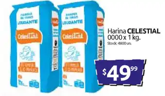 Cordiez Celestial Harina 0000 x 1kg oferta