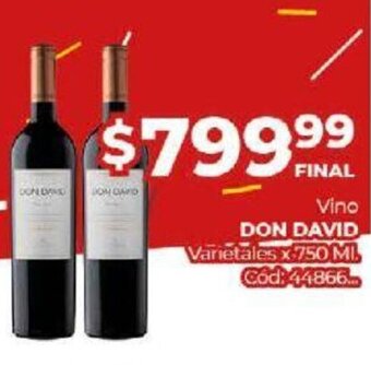 Diarco Vino Don David oferta