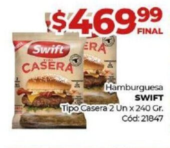 Diarco Hamburguesa Swift oferta