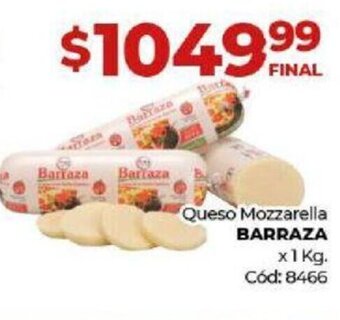 Diarco Queso Mozzarella Barraza oferta