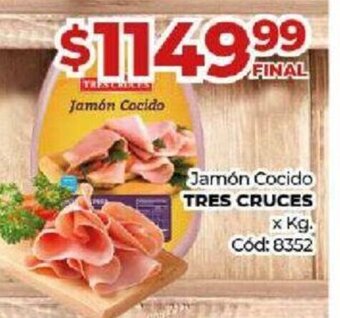 Diarco Jamón Cocido Tres Cruces oferta