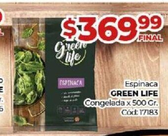 Diarco Espinaca Green Life oferta