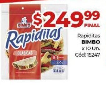 Diarco Rapiditas Bimbo oferta