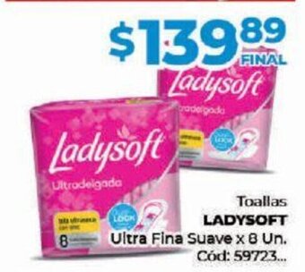 Diarco Toallas Ladysoft oferta