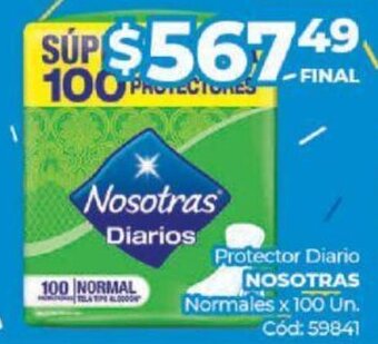 Diarco Protector Diario Nosotras oferta